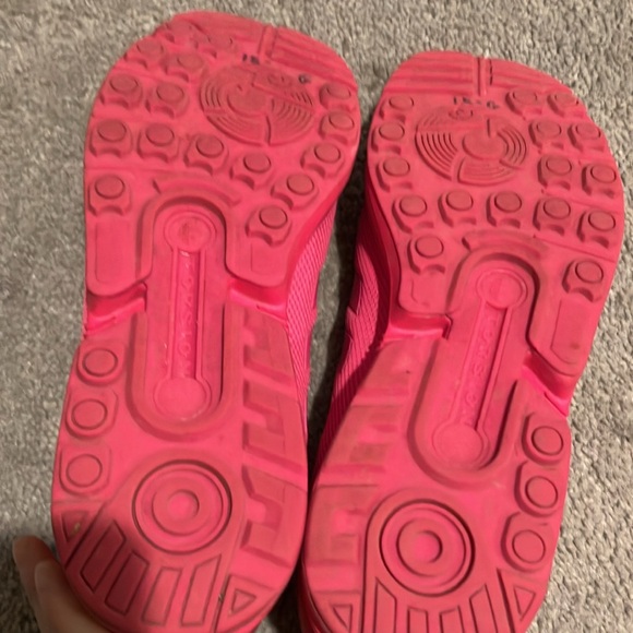 Adidas Hot Pink Tennis Shoes - Picture 6 of 7